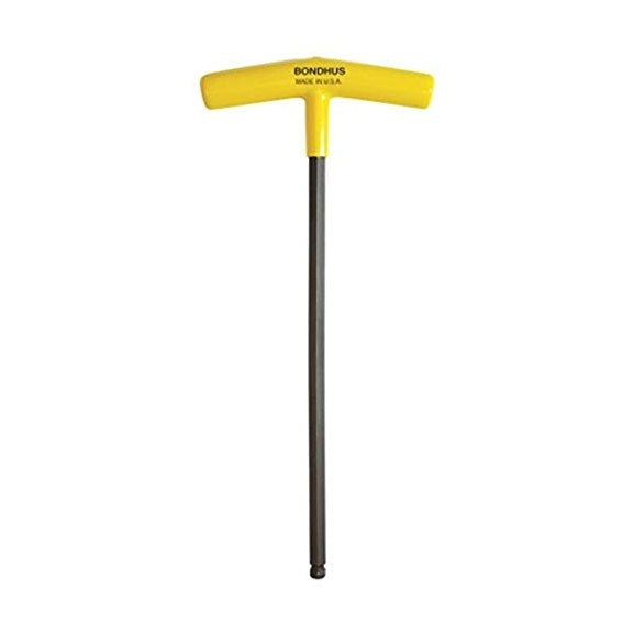 Bondhus 13110 3/16" Ball End Tip T-Handle w/ProGuard Finish,9.8"