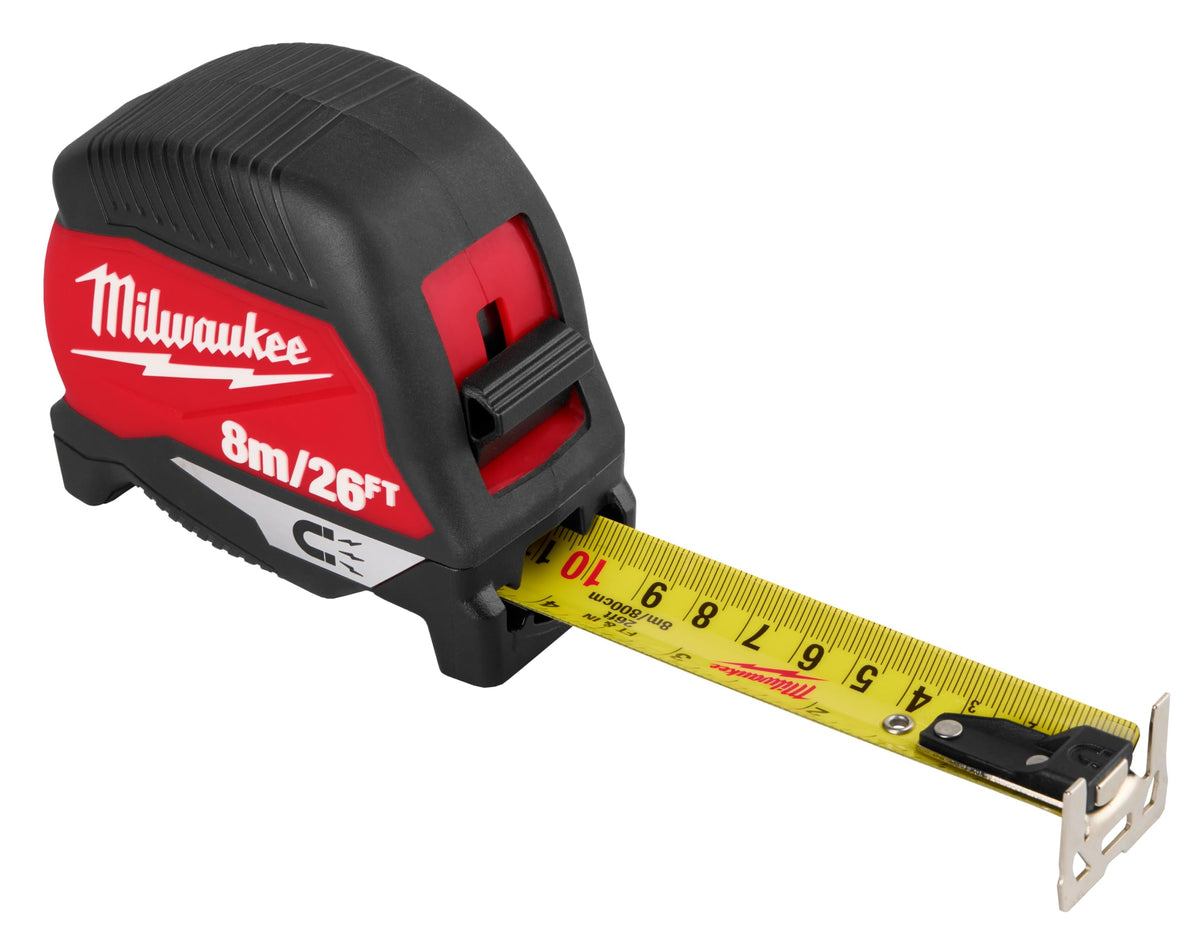 Milwaukee Tape 08 Mt w/Magnet - 48-22-1026M