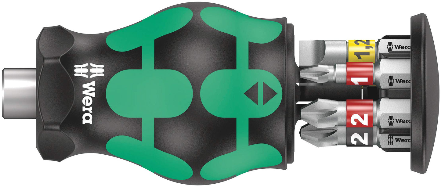 Wera 05008873001 Kraftform Kompakt Stubby magazine 1, 6 pieces