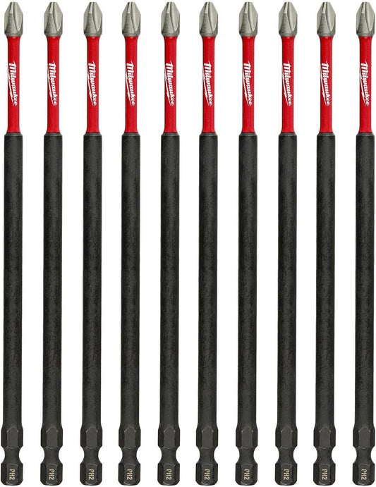 Milwaukee Tool 48-32-4807 Impact Power Bit #2 Phillips 6 Inch Shockwave™