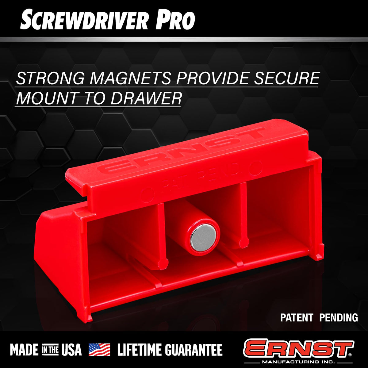 Ernst Manufacturing Screwdriver Pro - Modular Screwdriver Organizer - Made in The USA
