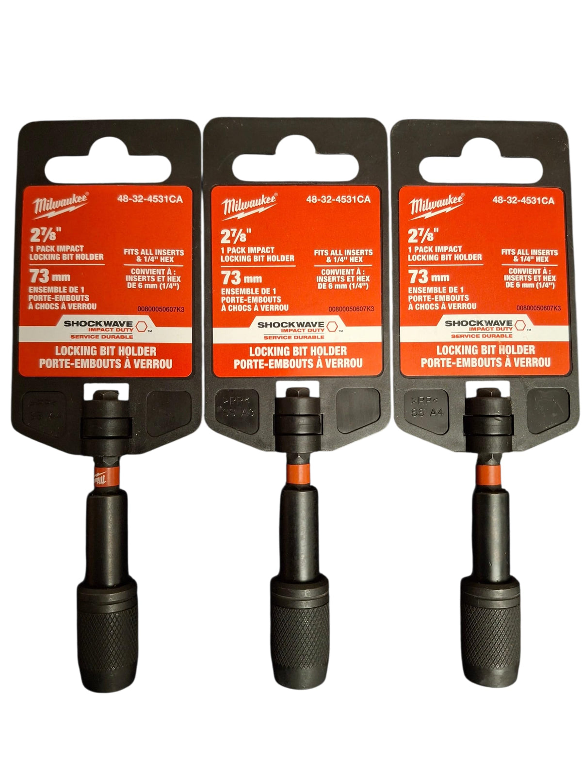 Milwaukee 48-32-4531 Screw and Bolt Kits, 3 Pack