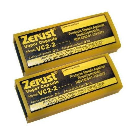 Zerust VC2-2 NoRust Vapor Capsule, Pack of 2