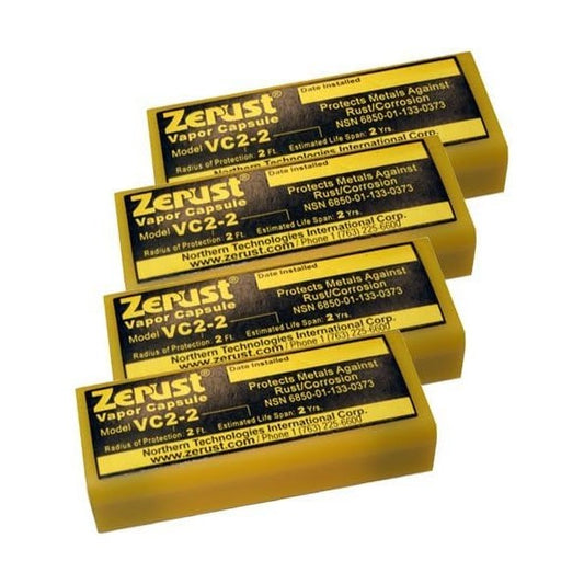 Zerust VC2-2 NoRust Vapor Capsule, Pack of 4