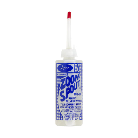 Supco M098 G84-620 Zoom Spout, Multi Purpose Precision Oiler, White, 1.5 x 2.5 x 3.5 Inch