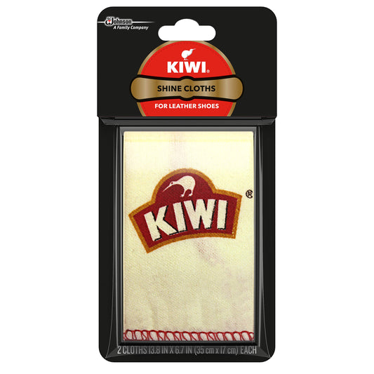 KIWI Shine Cloths, 2 CT (Pack - 1)