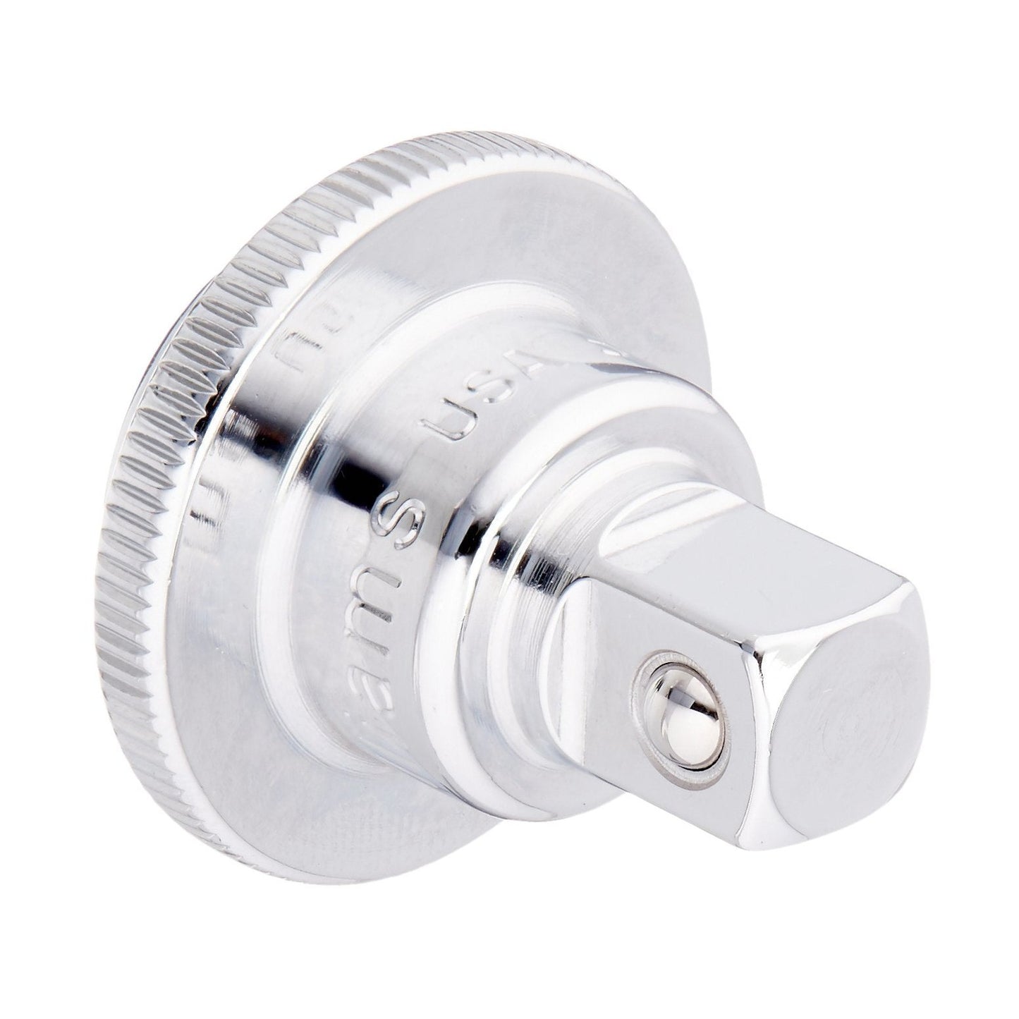 Williams 3/8" Drive 1-1/4" Ratchet Spinner, Compact Spinner Disk with Chrome Corrosion Resistance, Low-Torque Extension & Secure Ball-and-Spring Socket Retention for Tight-Space Fastening